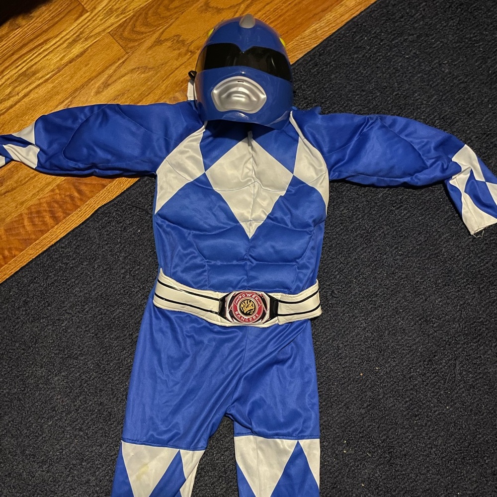 Little Boys Blue Power Ranger Costume